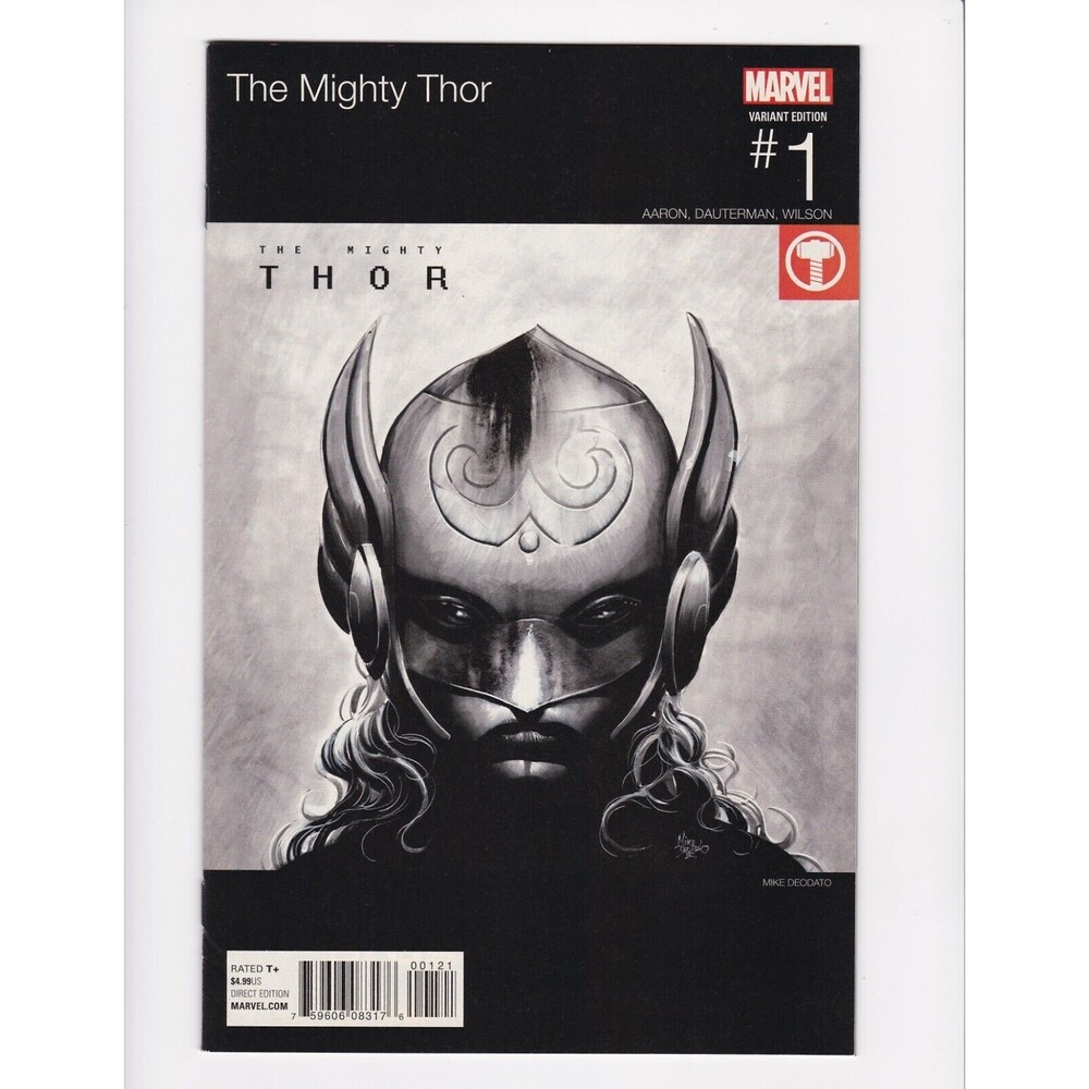 MIGHTY THOR #1 HIP HOP VARIANT MIKE DEODATO JANE FOSTER  MFDOOM MARVEL 1ST PRINT